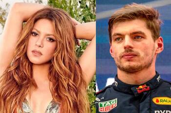 Shakira recibe un guiño de Max Verstappen en las redes sociales