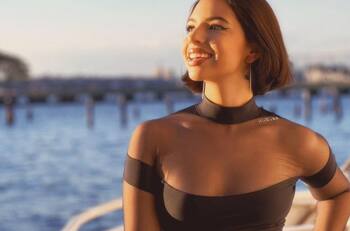 Ángela Aguilar revela si regresaría con su ex Gussy Lau ya que él sigue enamorado de ella