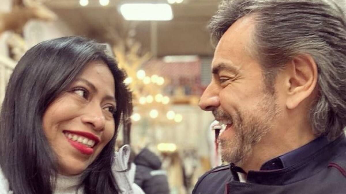 Eugenio Derbez y Yalitza Aparicio presumen emotivo encuentro en Sundance