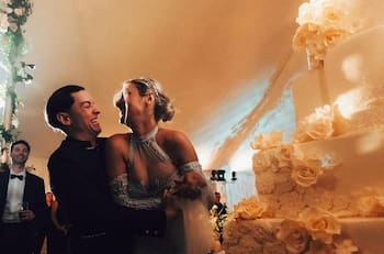 Lele Pons y Guayna: Así fue su espectacular pastel de boda con ¡11 pisos!