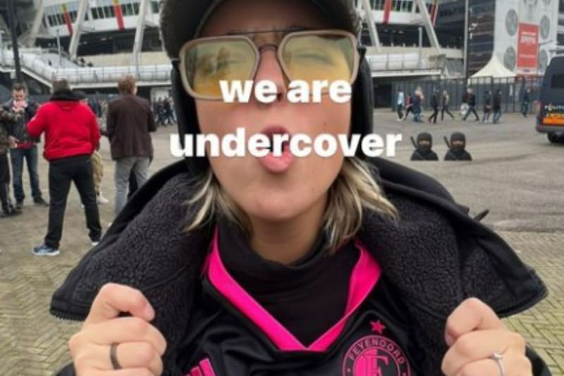 Fernanda Serrano La novia de Santiago Giménez contó su experiencia luego de asistir al partido entre Ajax y Feyenoord. - Créditos: Instagram: ferserranoc