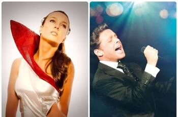 Luis Miguel y Fey compartieron el escenario de la manera más tierna en los 80