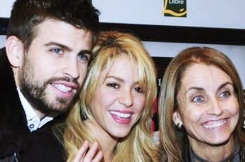 Mamá de Gerard Piqué estaría muy afectada por las actitudes de Shakira tras el escándalo