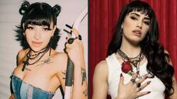 Cazzu se besa apasionadamente con la cantante Lali Espósito en pleno concierto