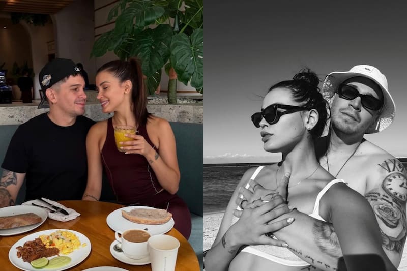 La influencer mostró por primera vez a su pareja.