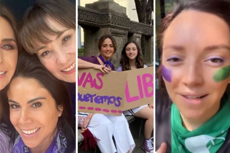 Famosas en la marcha 8M Celebridades, periodistas e influencer se unen a los contingentes que salen a marchar este Día Internacional de la Mujer - Créditos: Instagram