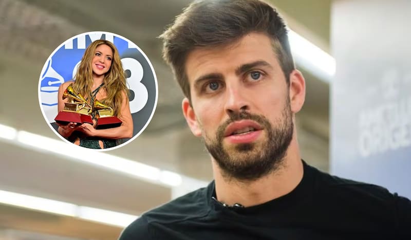La respuesta de Gerard Piqué a Shakira tras presentación en los Latin Grammy 2023.
