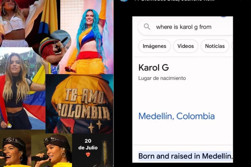 Así celebró Karol G el Día de la Independencia