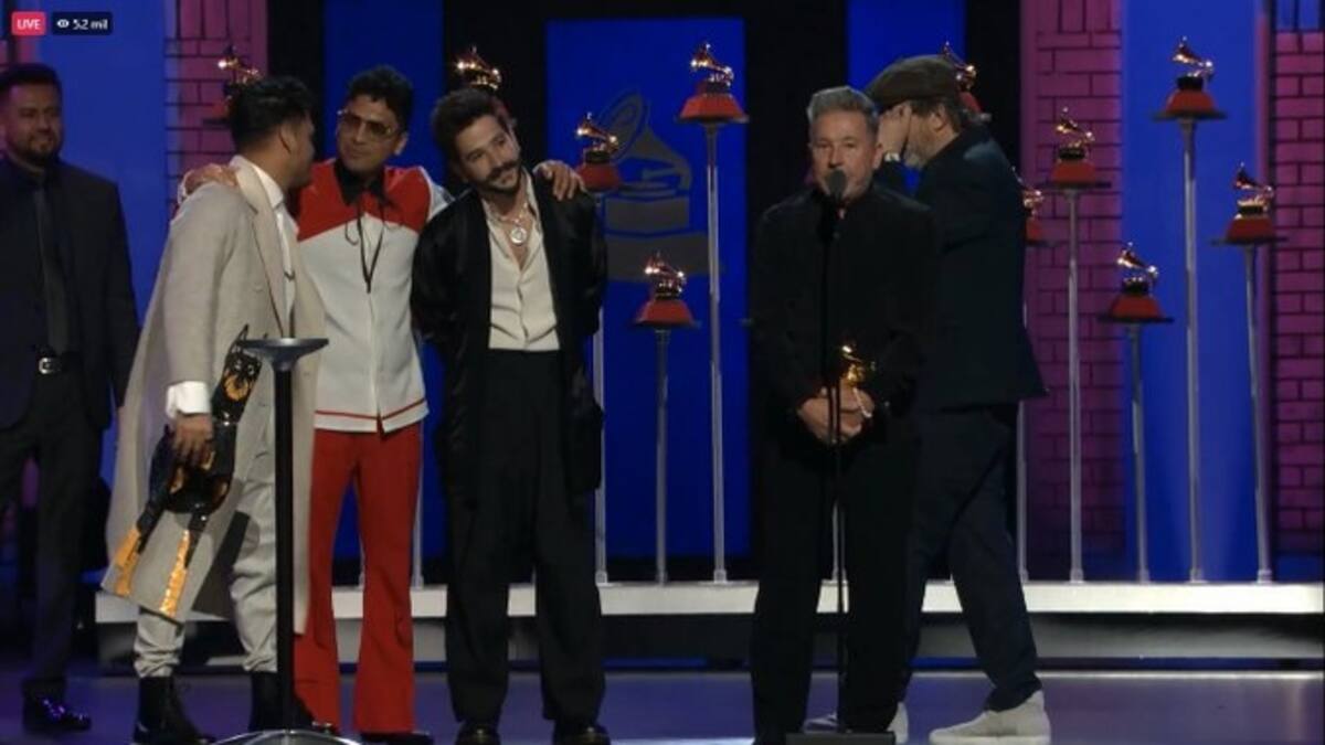 Ricardo Montaner así se expresó de Camilo al presentarlo en los Latin Grammy
