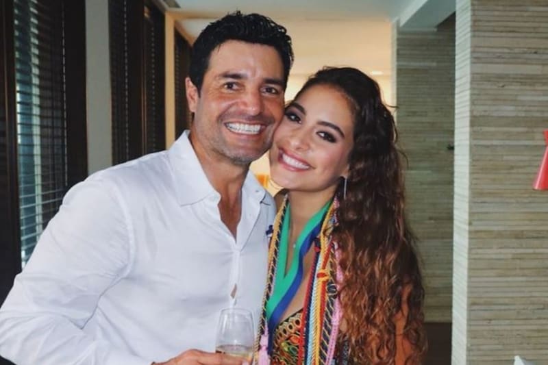 Isadora Figueroa La hija menor de Chayanne quiere seguir sus pasos en el mundo de la música - Créditos: Instagram