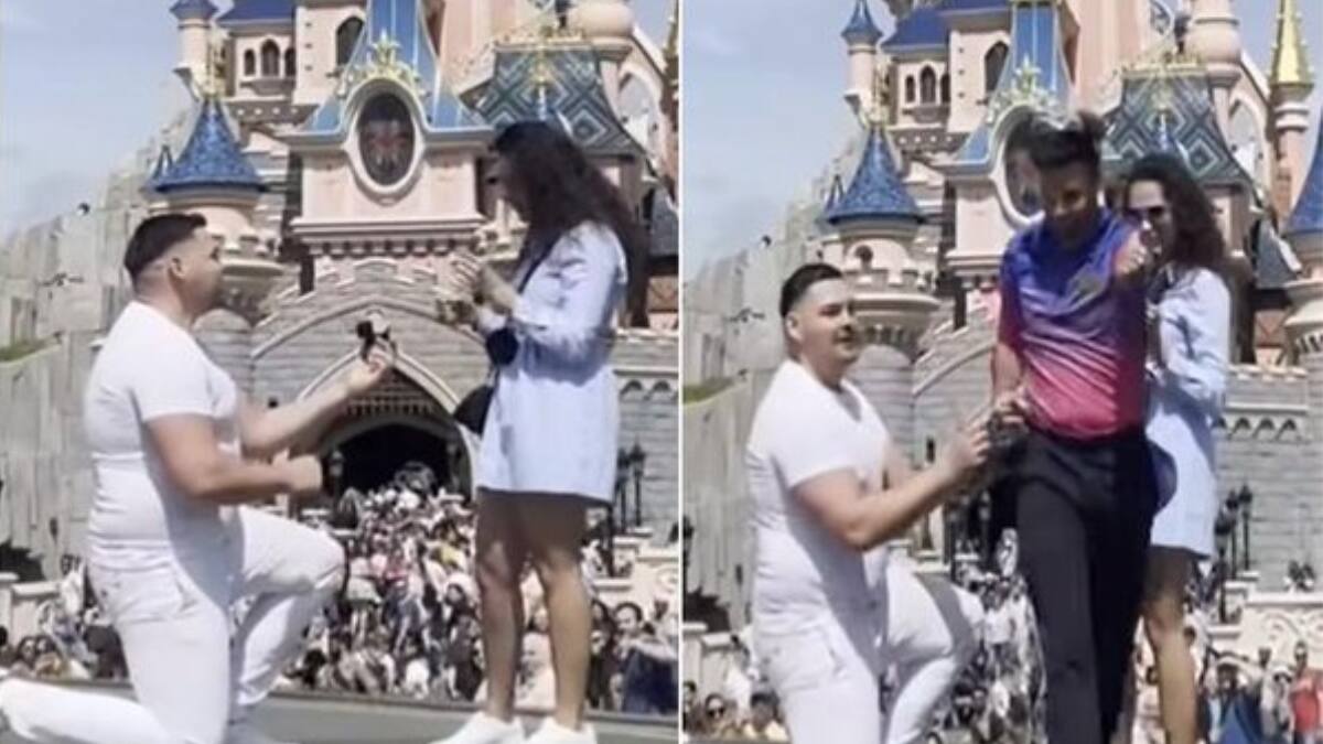 Video: Empleado de Disney arruina pedida de mano, por este motivo