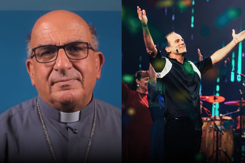 El arzobispo no se guardó nada luego de la rutina del humorista. Foto: @elfestivaldevina y @fernando.chomali en Instagram.