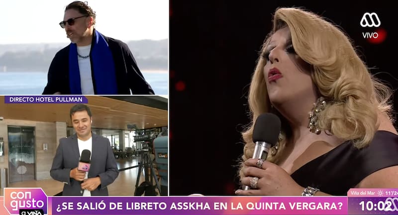 El animador lanzó ácida crítica tras corte a show de Asskha Sumathra en Con Gusto a Viña.