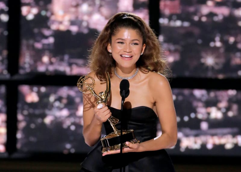 Zendaya hace historia, por segunda ocasión, en los Emmy 2022 - Créditos: TWITTER