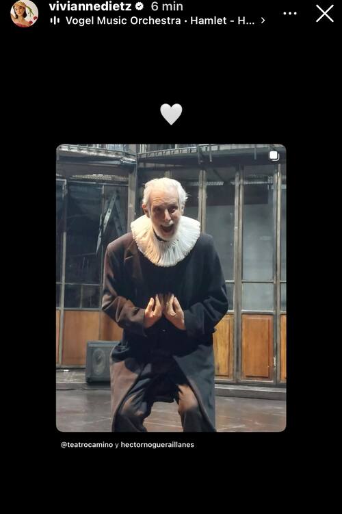 La actriz reaccionó a la muerte de Tito N noguera.