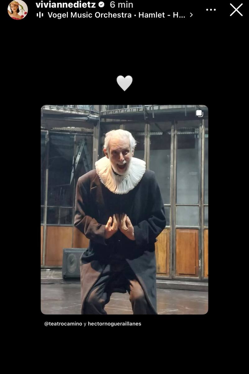 La actriz reaccionó a la muerte de Tito N noguera.