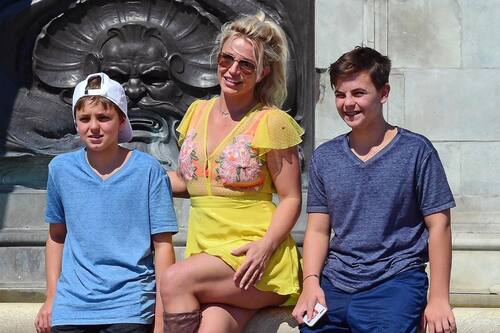 ¿Reconciliación? Britney Spears rinde tributo a sus hijos en Año Nuevo