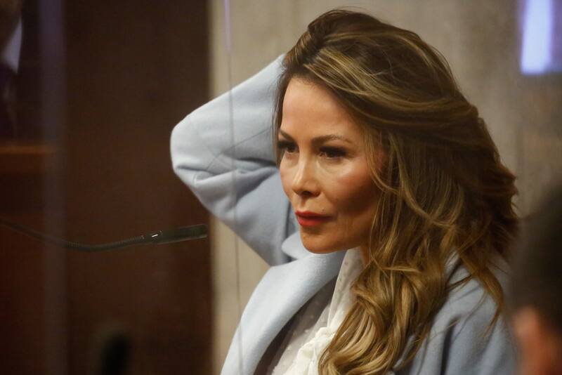 declara en el marco de su querella interpuesta contra Paulina de Allende Salazar, Diana Bolocco, Roberto Saa y Juan Antonio Neme
Jonnathan Oyarzun/Aton Chile