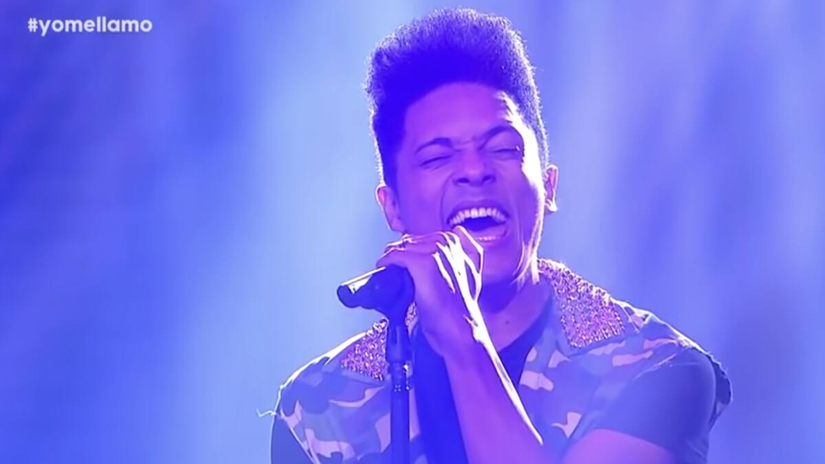 Adiós al pelo afro: imitador de “Bruno Mars” tuvo que cambiar de look en “Yo me llamo”