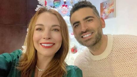 Lindsay Lohan y su esposo Bader Shammas, dan la bienvenida a su primer hijo