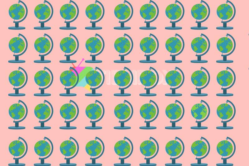 Virales ¿Te animas a hacer este desafío y encontrar el globo terráqueo distinto? - Créditos: tiempox.com