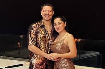 Eduin Caz, grupo Firme, celebra 13 años casado con emotivo mensaje