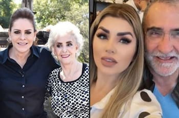 Doña Cuquita prefiere a Mara Patricia Castañeda que a la prometida de su hijo Vicente Fernández Jr.