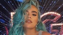 A los gritos, así celebró Karol G al ganar premio Latin Grammy