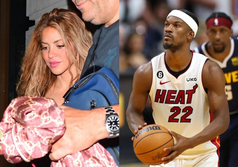 Shakira y Jimmy Butler | Fotos: Pagesix