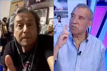 "Mentiroso y la concha...": Claudio Reyes se enfurece y arremete de nuevo contra Óscar Gangas