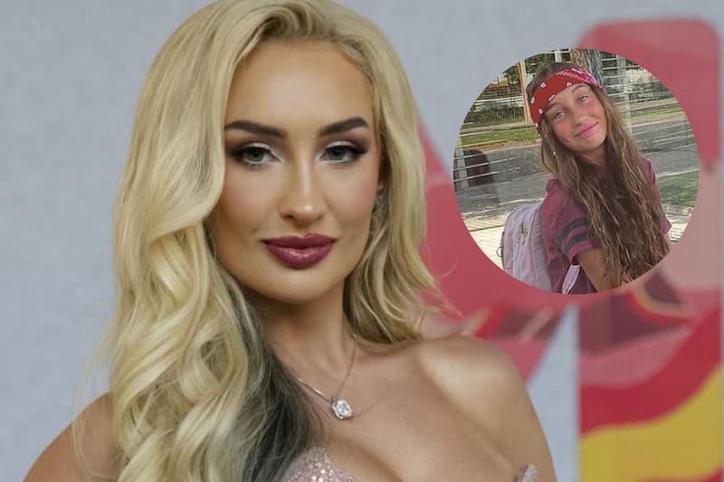 La cantante impactó con fotos de su adolescencia.