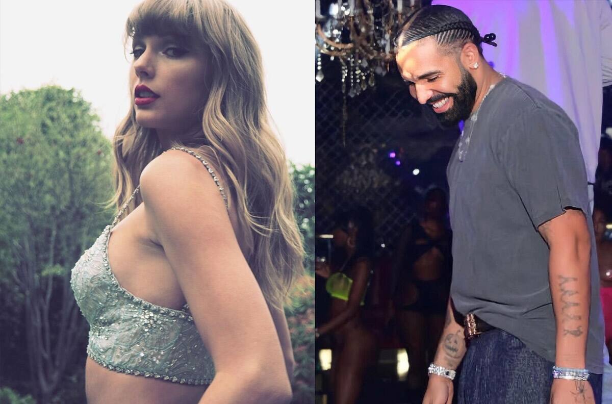 Drake parece atacar a Taylor Swift por su éxito con "Midnights"