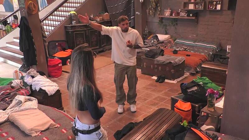 Luis Mateucci se enfureció con Daniela Aránguiz. Créditos: Canal 13