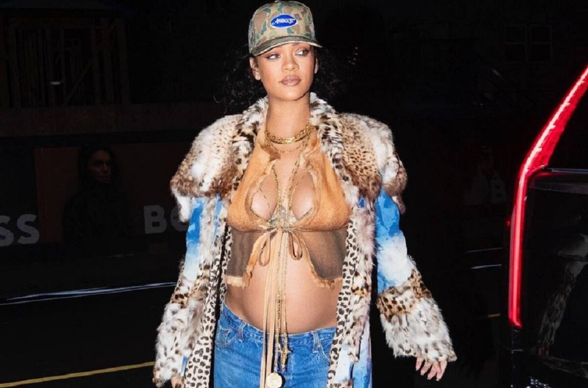 Rihanna comparte tierno video de su pancita “llevando el 'booty do' a nuevos niveles"