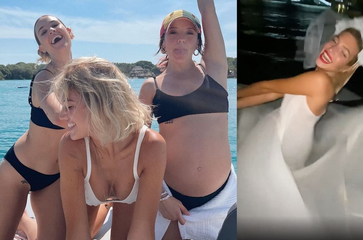 La nueva despedida de soltera de Stefi Rotman con Evaluna, Sara Escobar y su hermana en Colombia