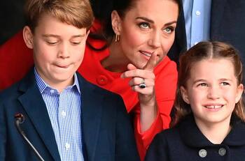Kate Middleton revela la reacción de sus hijos al ver las fotos de su compromiso con el príncipe William