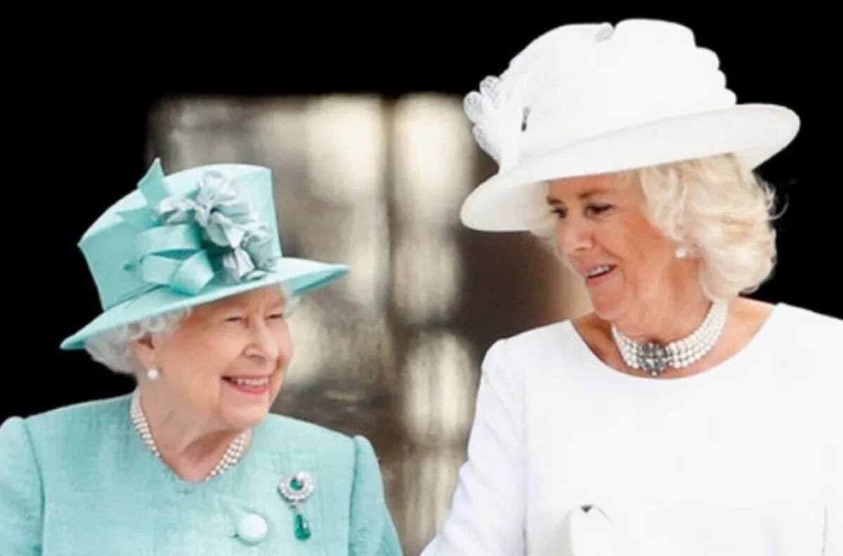 La reina consorte Camilla recibió un sentido regalo de Isabel II cuando se casó con su primer esposo