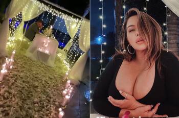 Chiquis Rivera y su nuevo novio festejan aniversario al estilo Nodal y Belinda