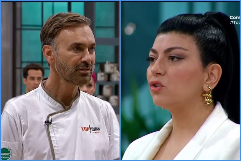 La chef se enojó en el programa de CHV