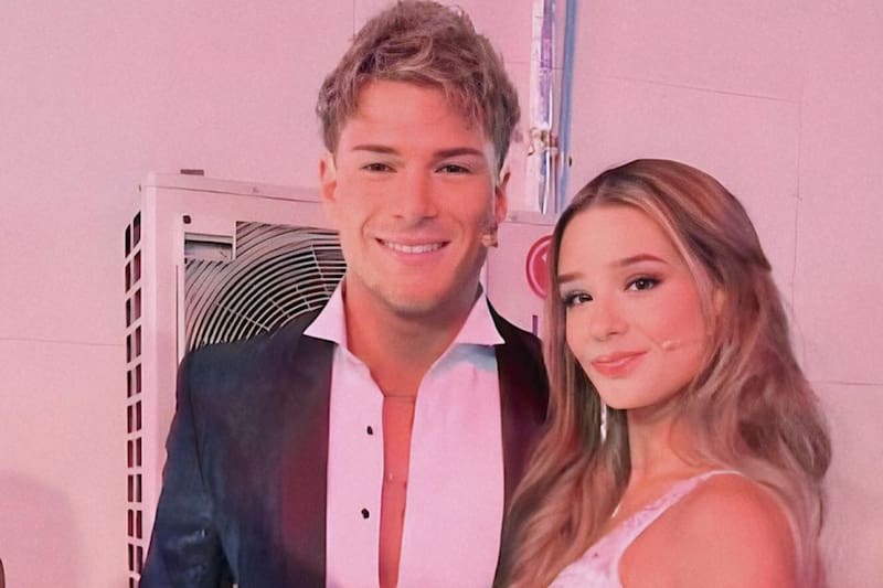 Raimundo Cerda le desea lo mejor a Alessia Traverso. Créditos: Instagram