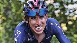 Frente a una multitud Egan Bernal le pide perdón a su exnovia Mafe Motas