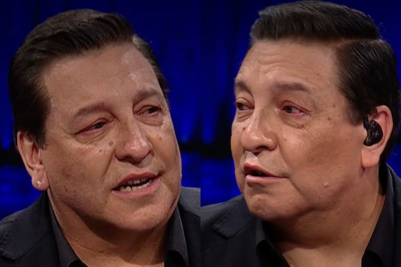 El animador estalló en llanto al recordar violencia de su padre.