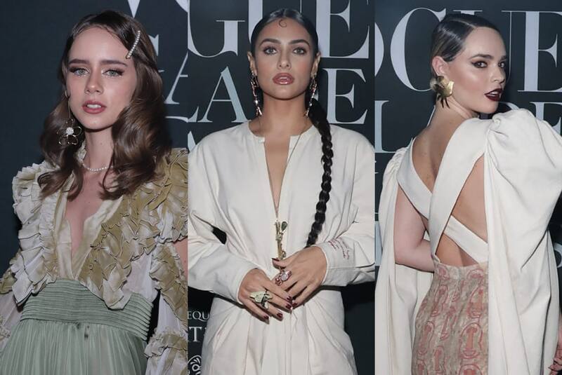 Azul Huerta, Renata Notni y Fabiola Guajardo Deslumbraron en la alfombra negra de Vogue México - Créditos: Vogue