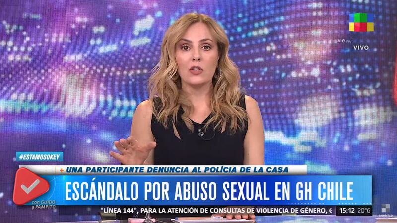 TV Argentina sobre "Gran Hermano" Chile