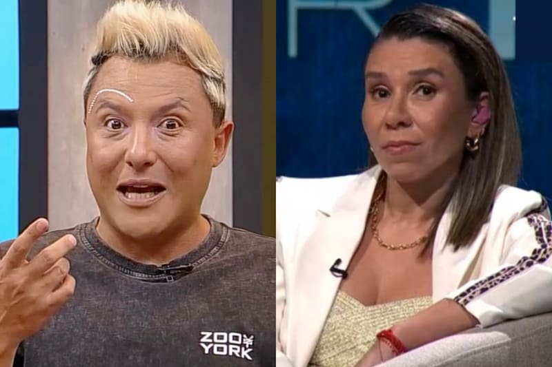 El periodista criticó a la panelista por filtrar muerte de Andrés Caniulef.