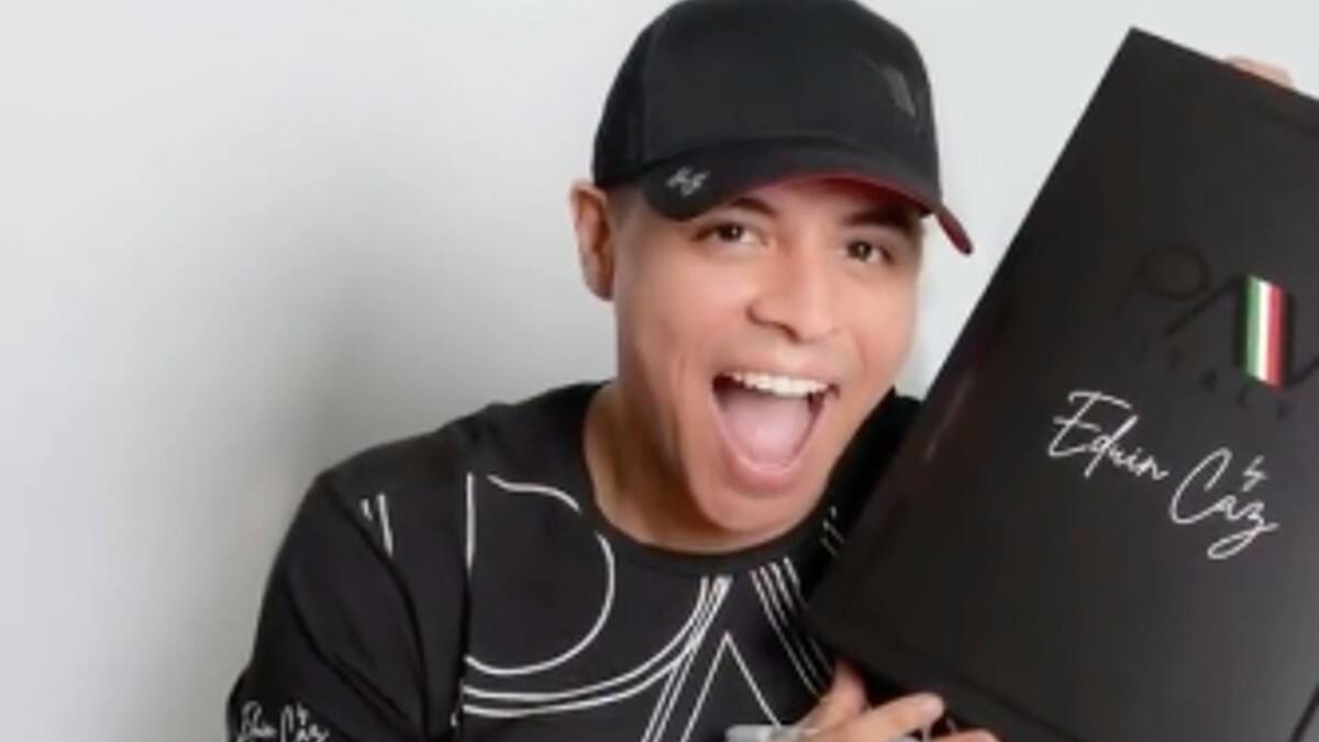 Cumple un sueño: El cantante del Grupo Firme, Eduin Caz, lanza colección de ropa