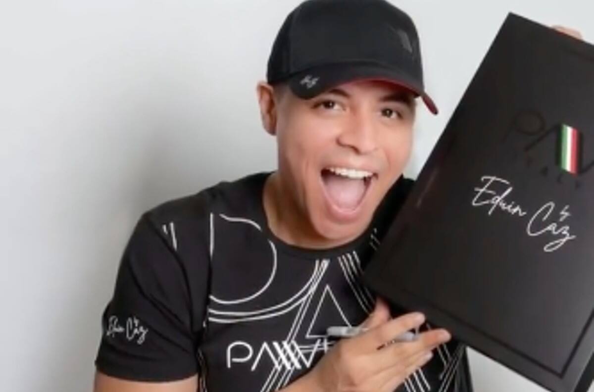 Cumple un sueño: El cantante del Grupo Firme, Eduin Caz, lanza colección de ropa