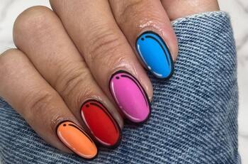 Uñas pop art: la nueva divertida tendencia de manicure para cerrar el año de forma original