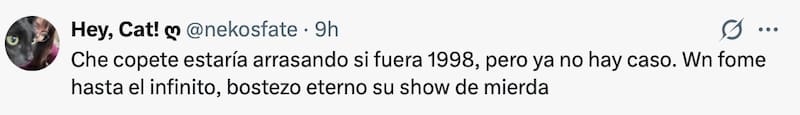El comediante fue destrozado en redes.