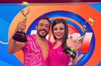 Violeta Isfel y Luis Fernando Peña ganan “Las Estrellas bailan en Hoy”, así agradecen a sus fans
